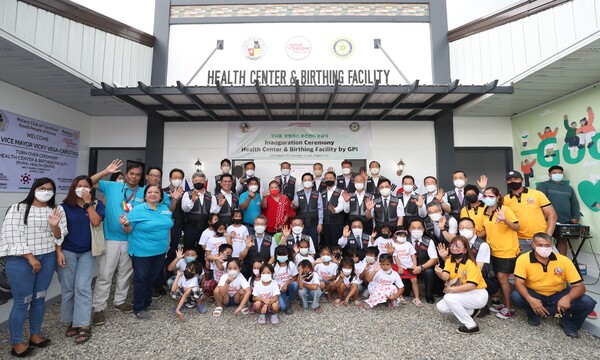 ▲2일 필리핀 앙헬레스 보건센터 완공식이 열렸다.(여의도순복음교회 제공) 