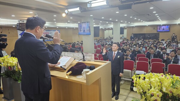 여의도순복음수원교회 황윤성 목사 취임감사예배