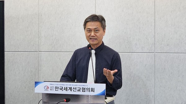 ▲안성호 교수. ⓒ데일리굿뉴스