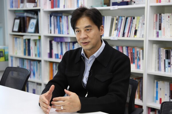 ▲11일 배우 권오중과 만나 영화 제작 과정 이야기를 나눴다.ⓒ데일리굿뉴스