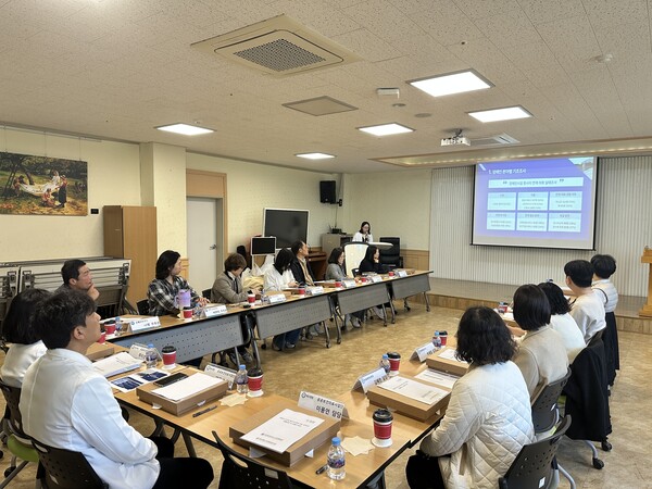 ▲ 재활의료 및 지속관리 협력 사업 위한 원외실무협의 현장. (출처=예수병원)