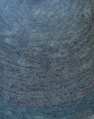  ▲김환기 1971년 작 '19-VI-71 #206' 'CHRISTIE'S IMAGES LTD. 2025'(크리스티 코리아 제공, 사진출처=연합뉴스)