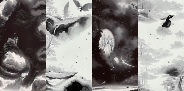  ▲박제성 '자간' 미디어아트.(국립한글박물관 제공, 출처=연합뉴스)