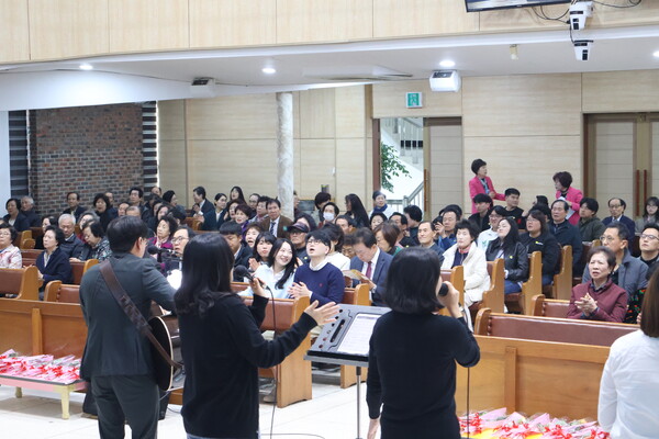 ▲ 전주 덕진교회 VIP 초청잔치 현장 ⓒ데일리굿뉴스