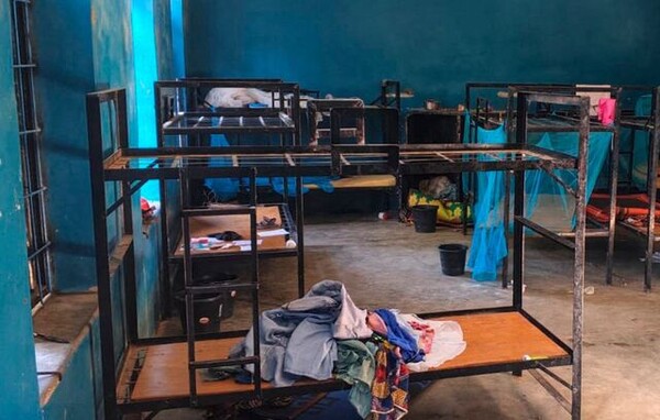  ▲대규모 납치 사건이 발생한 나이지리아 세인트메리스 학교 기숙사.(사진출처=연합뉴스)