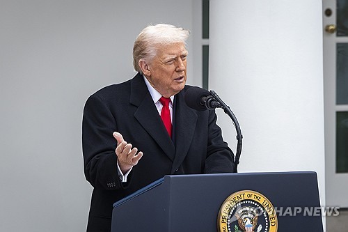  ▲도널드 트럼프 미국 대통령은 25일(현지시간) 러시아-우크라이나 전쟁 종전안 합의가 머지않았다고 주장했다.(EPA, 출처=연합뉴스) 