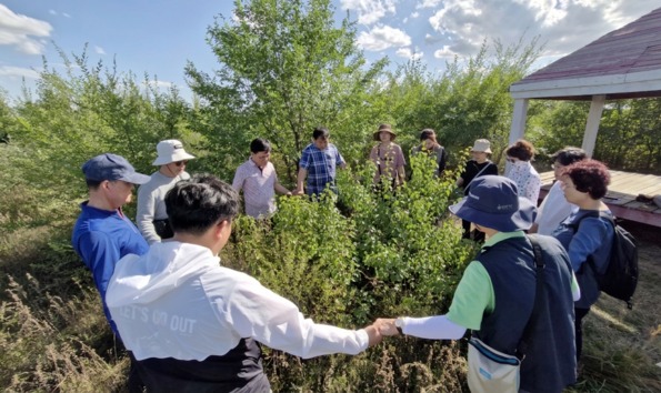 한국기독교장로회 충북노회 기후정의위원회 몽골 은총의숲 생태기행